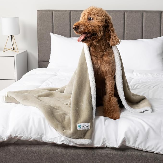 PetAmi Waterproof Dog Blanket for Medium Large Dog Puppy Cat Throw for Couch - Image 8