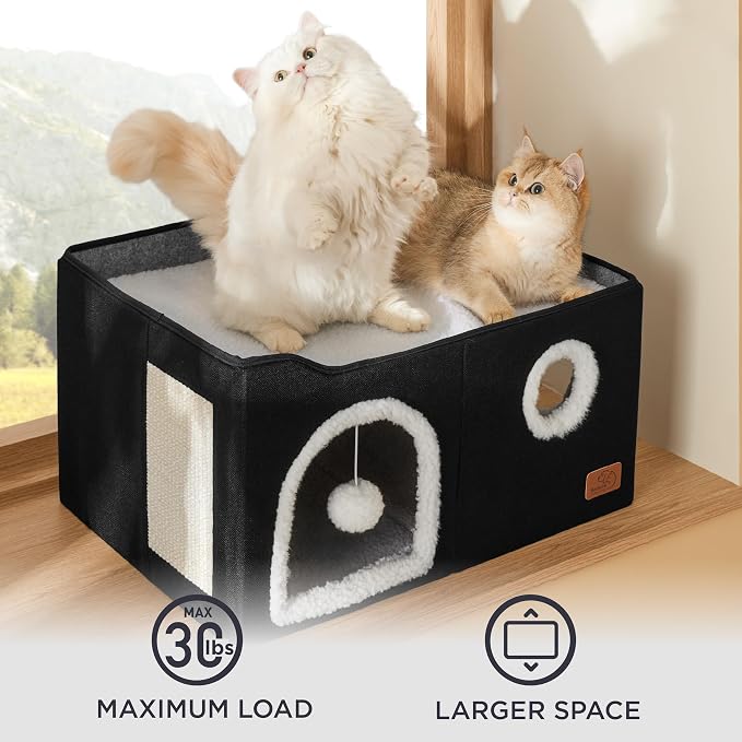 Bedsure Large Cat Beds for Indoor Cats - Image 4