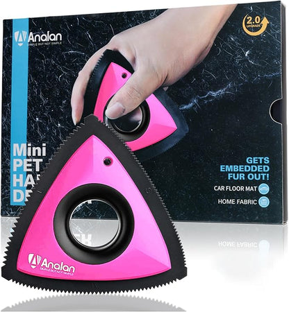 Analan Mini Pet Hair Remover for Car Detailing Supplies, Carpet Dog Hair by ANALAN