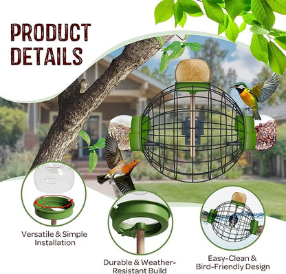 LONA Squirrel Proof Bird Feeding Cage - Image 3