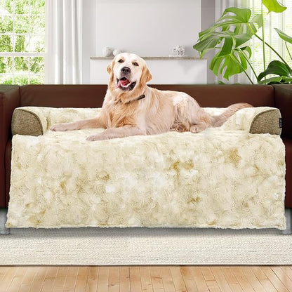 Calming Extra Large Dog Couch Bed, 45 x 37 inch Waterproof Removable Pet Mat by blunique