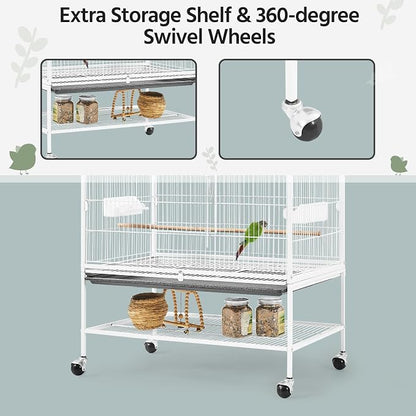 Yaheetech 52inch Bird Cage Extra Large Parakeet Parrot Cage - Image 7