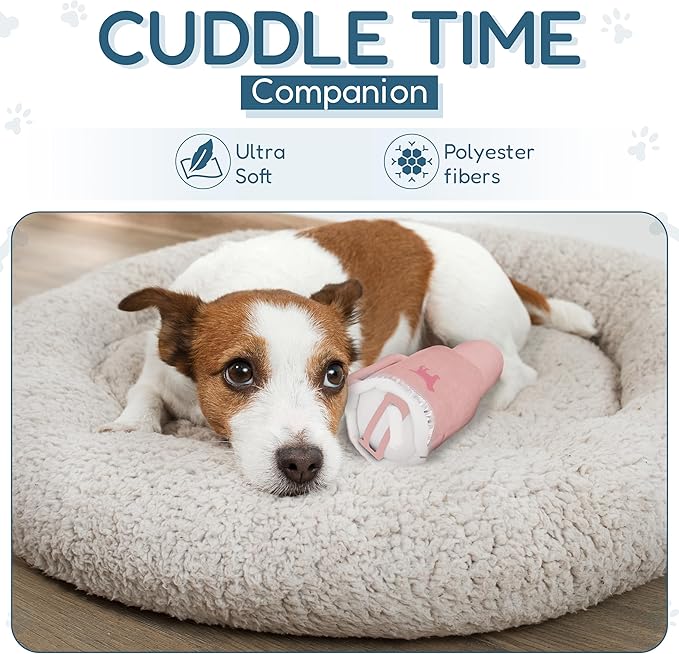 Pup Cup Tumbler Dog Toy – Cute Girl Dog Toy, Easter & Birthday Gift, - Image 4