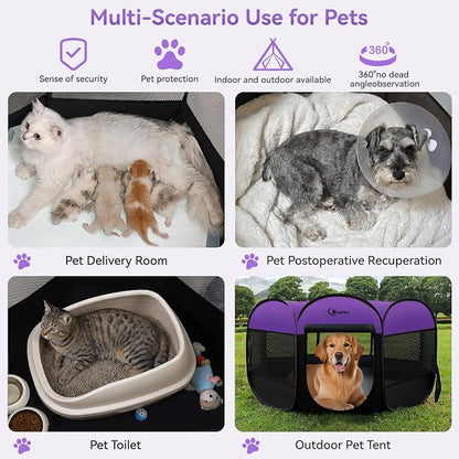 Large Dog Playpen, Puppy Pet Playpen Indoor, Dogs Tent Crates Cage - Image 3