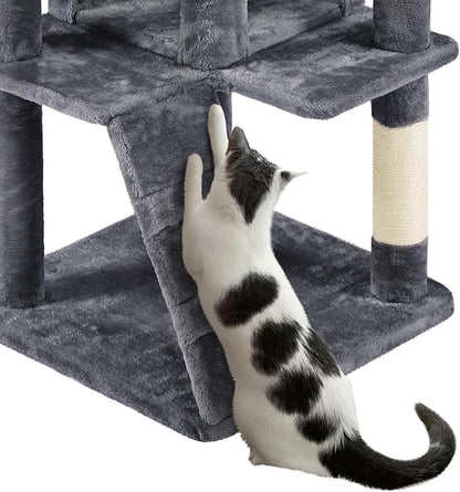Yaheetech 70in Multi-Level Cat Tree Tall Cat Tower Cat Furniture - Image 5