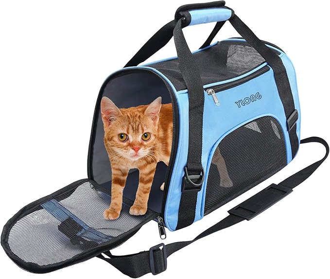 YLONG Airline Approved Pet Carrier, Soft-Sided Pet Travel Carrier - Image 7