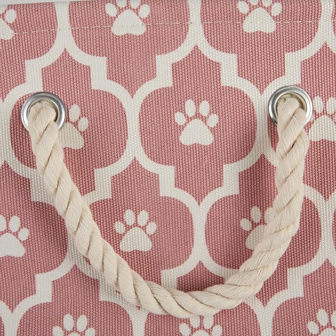 Bone Dry 6192 Pet Storage Collection Lattice Paw Print, Medium Rectangle - Image 4