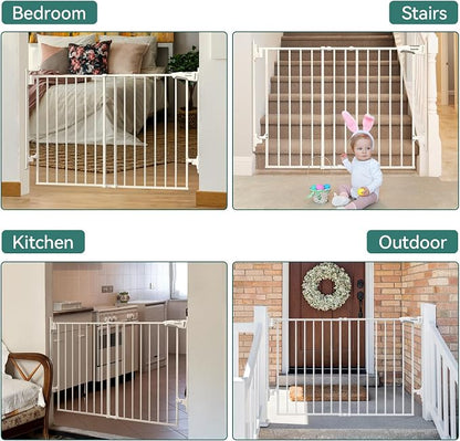 Babelio 27-45" No Bottom Bar Baby/Dog Gate - Image 7