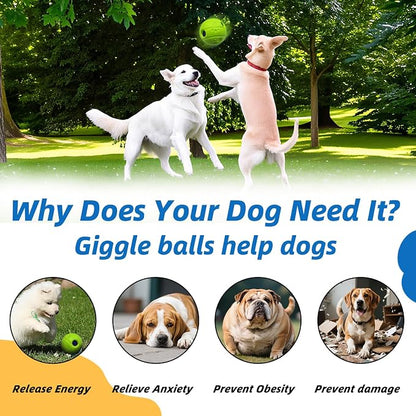 Dog Toys Ball, Interactive Dog Ball, No Paint, Gibbering Sound - Image 6
