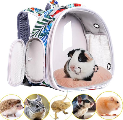 Hamster Backpack Carrier, Bearded Dragon Carrier Backpack by WEVONIGU