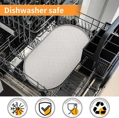 KPWACD Dog Food Mat Anti-Slip Bowl Mats - Image 7