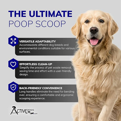 ActiveDogs Dog Poop Scooper Heavy Duty - Image 3