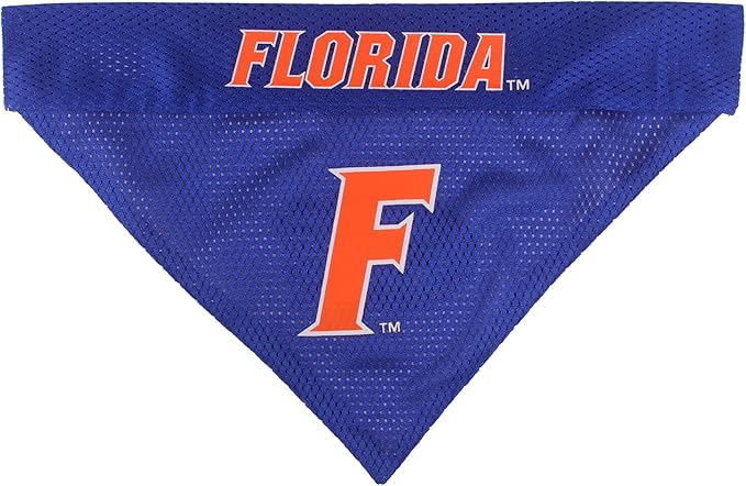 Pets First Collegiate Pet Accessories, Reversible Bandana, Florida Gators Size - Image 2
