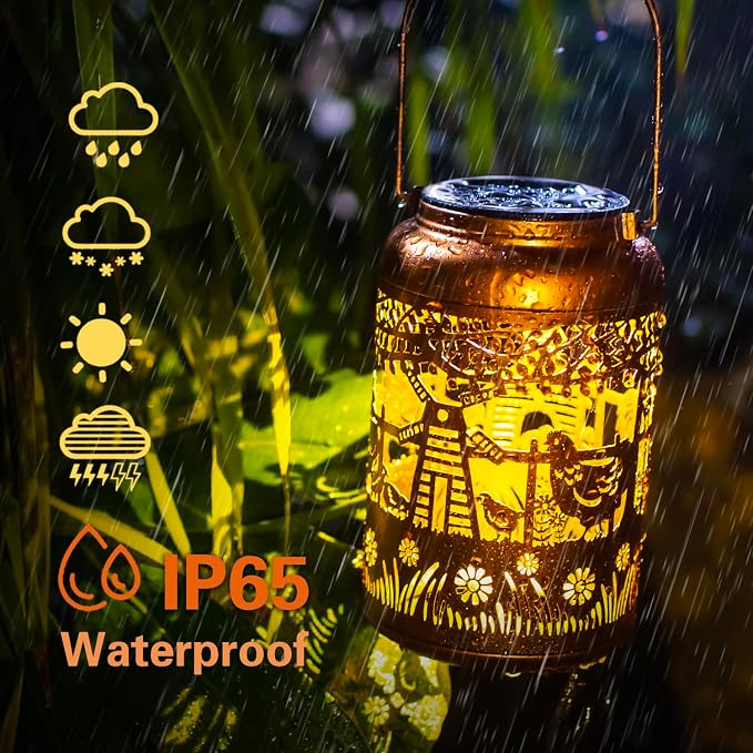 Chicken Solar Lanterns Outdoor Hanging Waterproof Solar Lights Chicken Gifts - Image 7