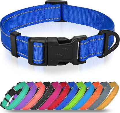 Joytale Reflective Dog Collar, Adjustable Nylon Pet Collar by Joytale
