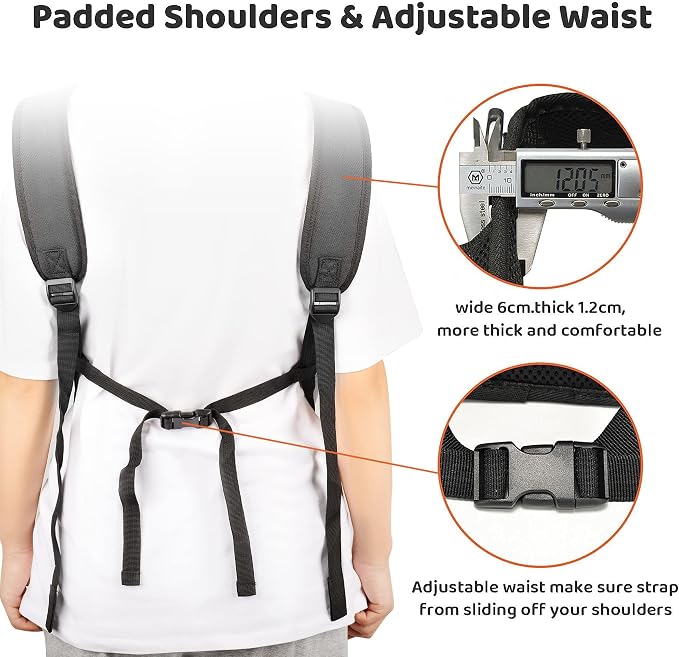 Pet Front Dog Carrier Backpacks, Adjustable Dog Backpack Carrier, Comfortable - Image 5