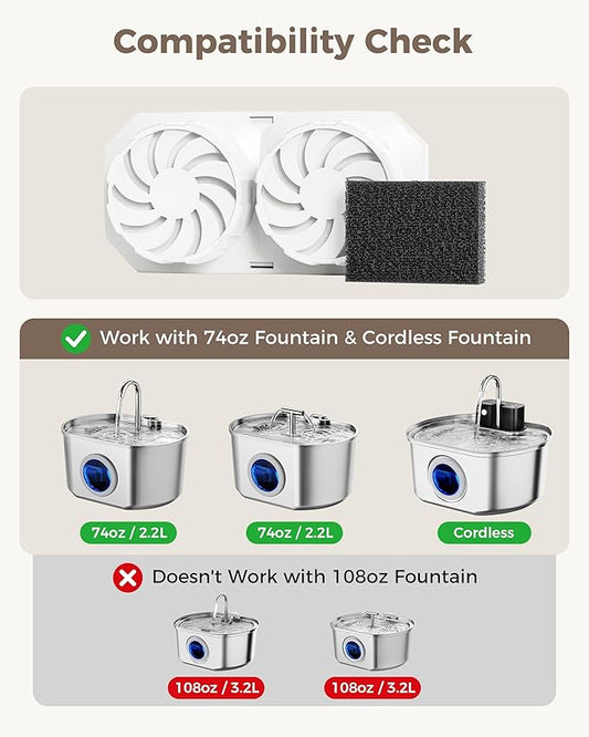 Official 9 Pack Replacement Filters & Pre-Filter Sponges - Image 2