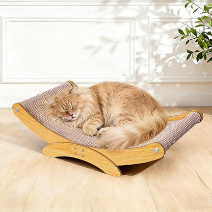 Cat Scratcher Bed for Indoor Cats by AROPEMEPETS