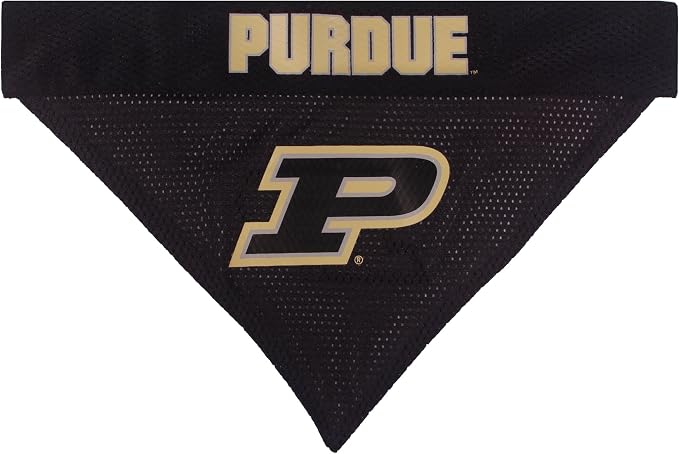 Pets First Collegiate Pet Accessories, Reversible Bandana, Purdue Boilermakers - Image 3