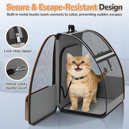 Cat Backpack Carrier Expandable - Image 7