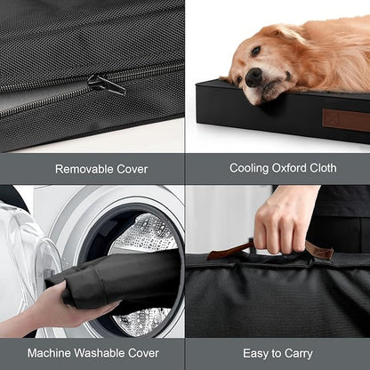 Outdoor Dog Bed for Small Dogs, Waterproof Dog Crate Bed for Medium Dogs Cats - Image 6