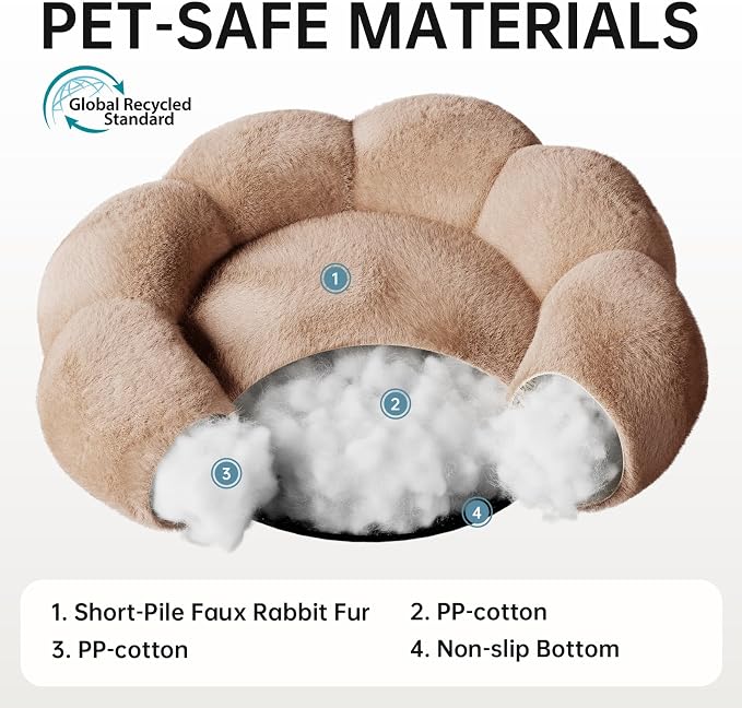 OhGeni 20 inches Calming Donut Dog & Cat Bed - Image 7