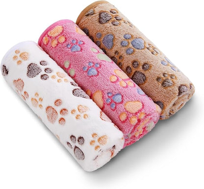 Luciphia 1 Pack 3 Blankets Super Soft Fluffy Premium Fleece Pet Blanket Flannel - Image 8