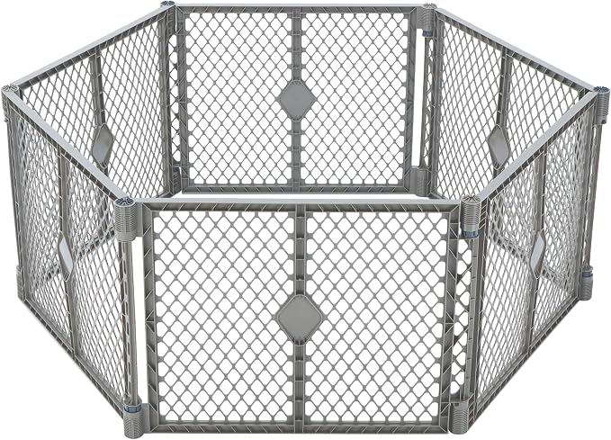 MyPet Petyard: 5.5 Ft. Wide Customizable Folding Dog Playpen Indoor/Outdoor. by MyPet