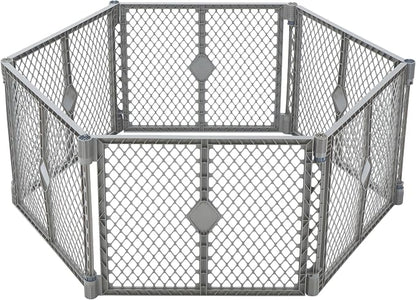 MyPet Petyard: 5.5 Ft. Wide Customizable Folding Dog Playpen Indoor/Outdoor. by MyPet