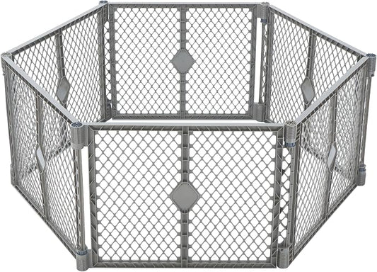 MyPet Petyard: 5.5 Ft. Wide Customizable Folding Dog Playpen Indoor/Outdoor. by MyPet