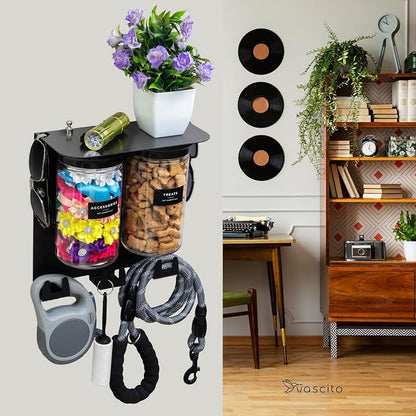 Dog Treat Holder For Wall Storage For Pets, Premium Pet Wall Organizer - Image 3