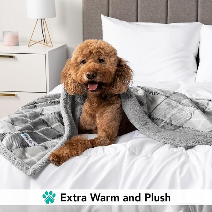 PetAmi Dog Blanket for Medium Large Dogs, Pet Bed Blanket Cat Puppy Kitten - Image 4