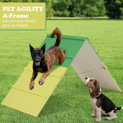 Dogs Agility A-Frame 74.8 x 18.9 Inch Dog Climbing Frame Non-Slip Dog Agility - Image 7
