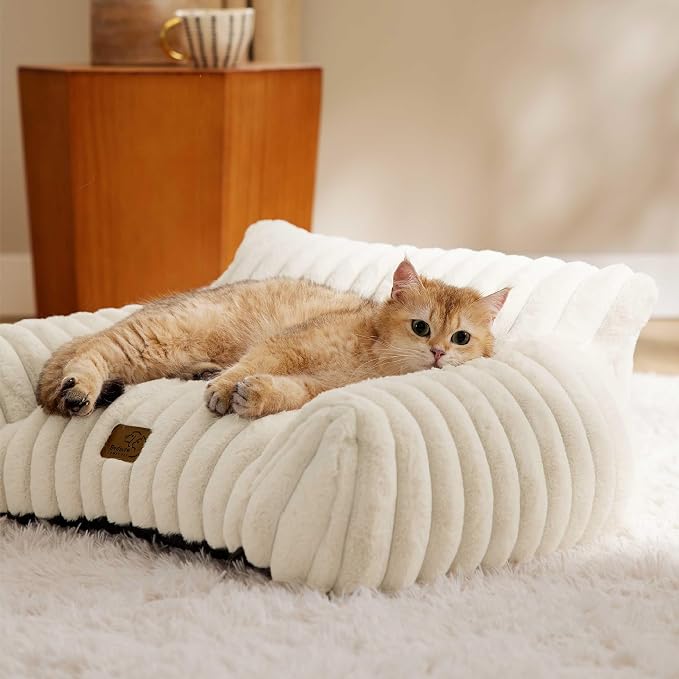 Bedsure Cute Cat Couch for Pets - Image 9