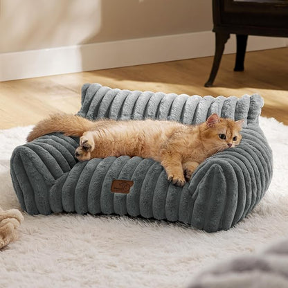 Bedsure ComfyFleece Cat Couch for Pets - Image 8