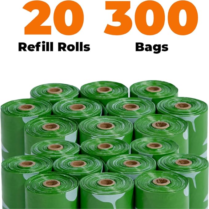 Best Pet Supplies Poop Bags for Dogs, 50% Post-Consumer Recycled Content dog - Image 7