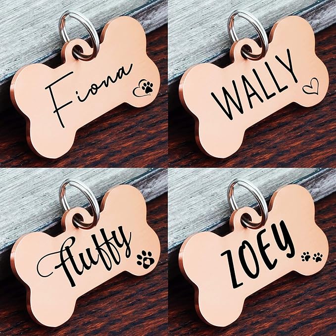 Ultra Joys Custom Personalized Dog ID Tag - Image 3
