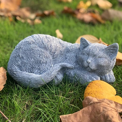 Cats Memorial Stone Garden Statue, Pet Statues Gifts - Image 3