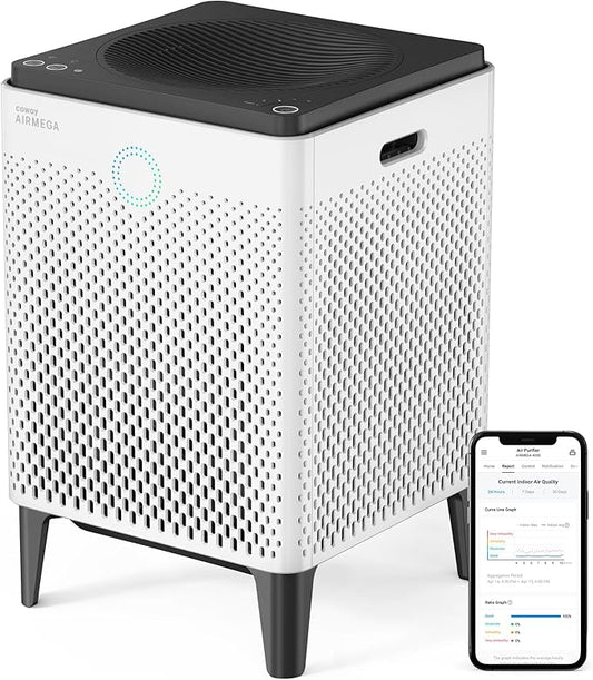 Coway Airmega 400S App-Enabled Smart Air Purifier, True HEPA Air Purifier by Coway