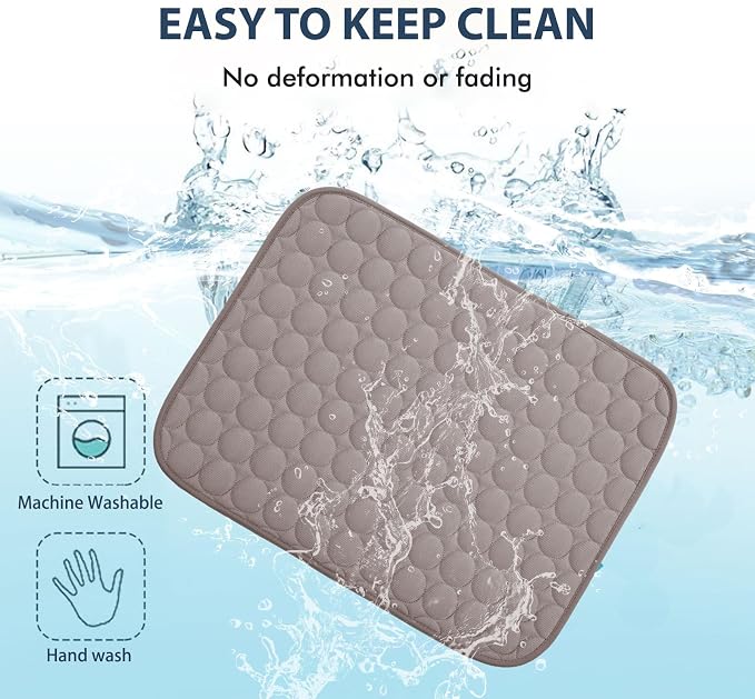 MICROCOSMOS Summer Cooling Mat & Sleeping Pad- Water Absorption Top, Materials - Image 5