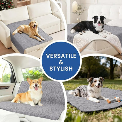 Waterproof Dog Bed Cover Pet Blanket, Soft Couch Cover - Image 5