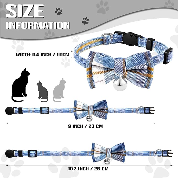 Weewooday 10 Pcs Breakaway Cat Collar - Image 6