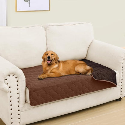 Smiry Waterproof Dog Bed Cover Blanket, Soft Reversible Pet Blanket, Washable by Smiry
