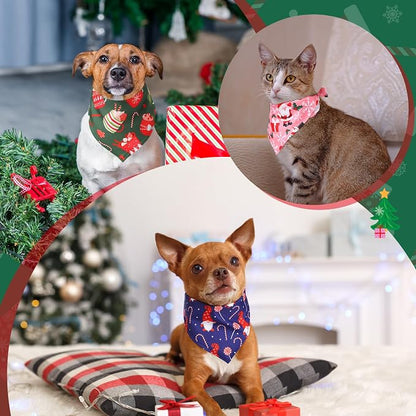 Amylove 120 Pcs St. Patrick's Day Dog Bandanas Bulk Holiday Triangle Dog Pack - Image 6