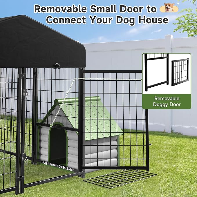 Dog Kennel Outdoor, Outside Dog Kennel - Image 2
