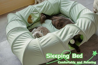 XxingSheep 4 Ways Shuttled XL Cat Tunnel Bed - Image 3