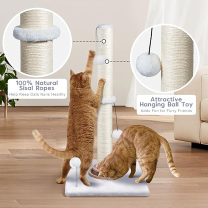 Fantasreen 31" Cat Scratching Post Kitten Toys - Image 4