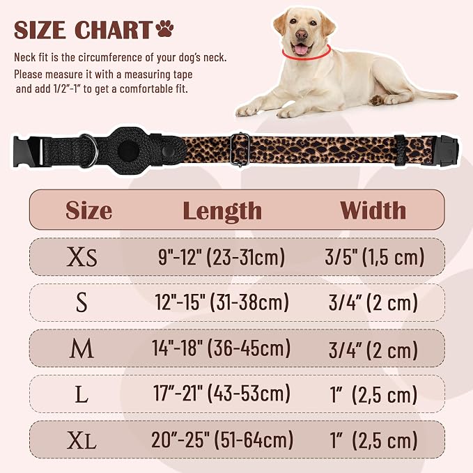 AirTag Dog Collar for Small Medium Large Breed - Image 4