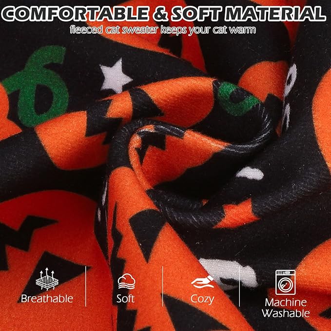 EXPAWLORER Cat Halloween Sweater - Image 3