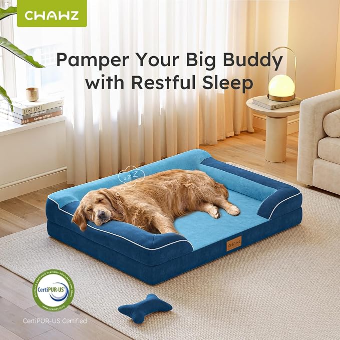 XXL Dog Bed for Extra Large Dogs, Giant Orthopedic Dog Bed - Image 5